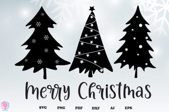 Christmas Tree SVG & Merry Christmas SVG