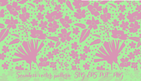 Fresh Floral Design Vector Pattern
