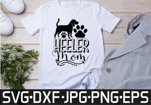 Heeler Mom SVG Design
