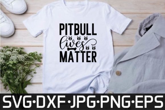 Pitbull Lives Matter SVG Design