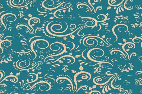 Seamless Floral Background Pattern
