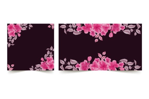 Trendy Colorful Floral Banner Design